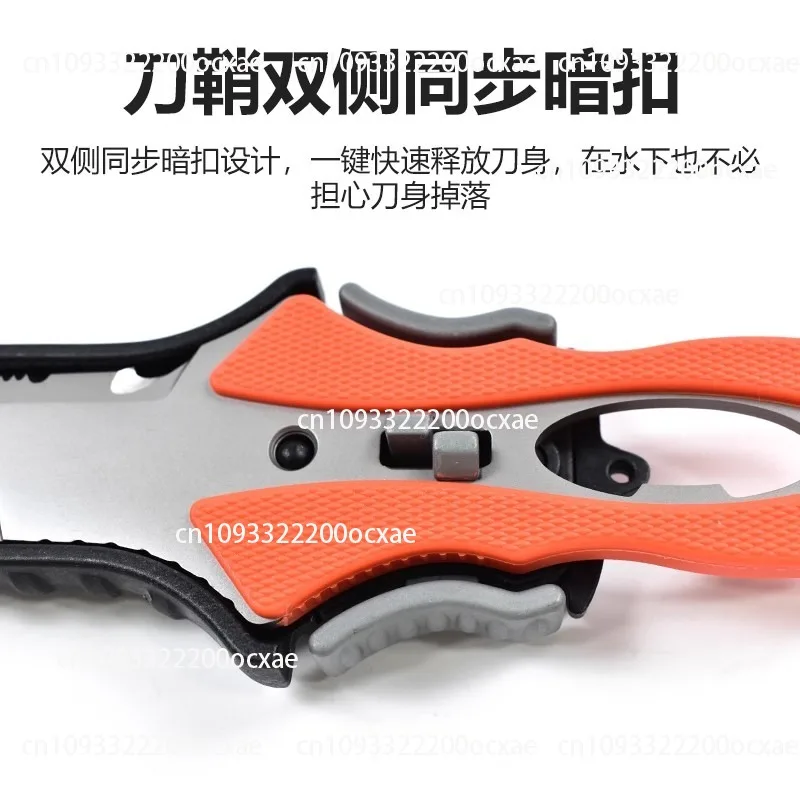 Tech Diving Accessories - Cuchillo de rescate de agua, cortador