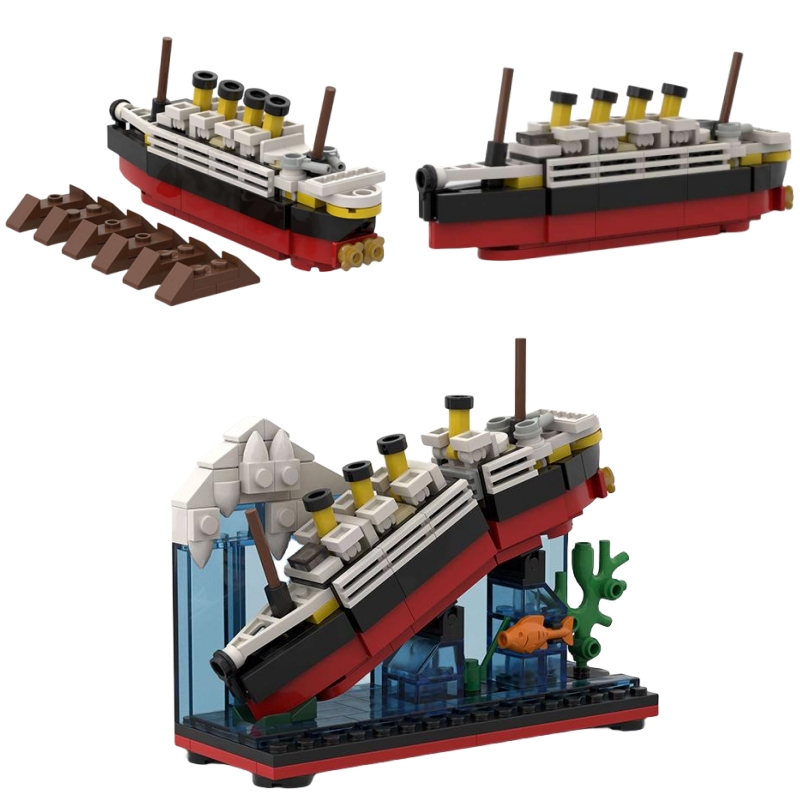 Tech Diving Accessories - Titanic Break In Half con estuche,