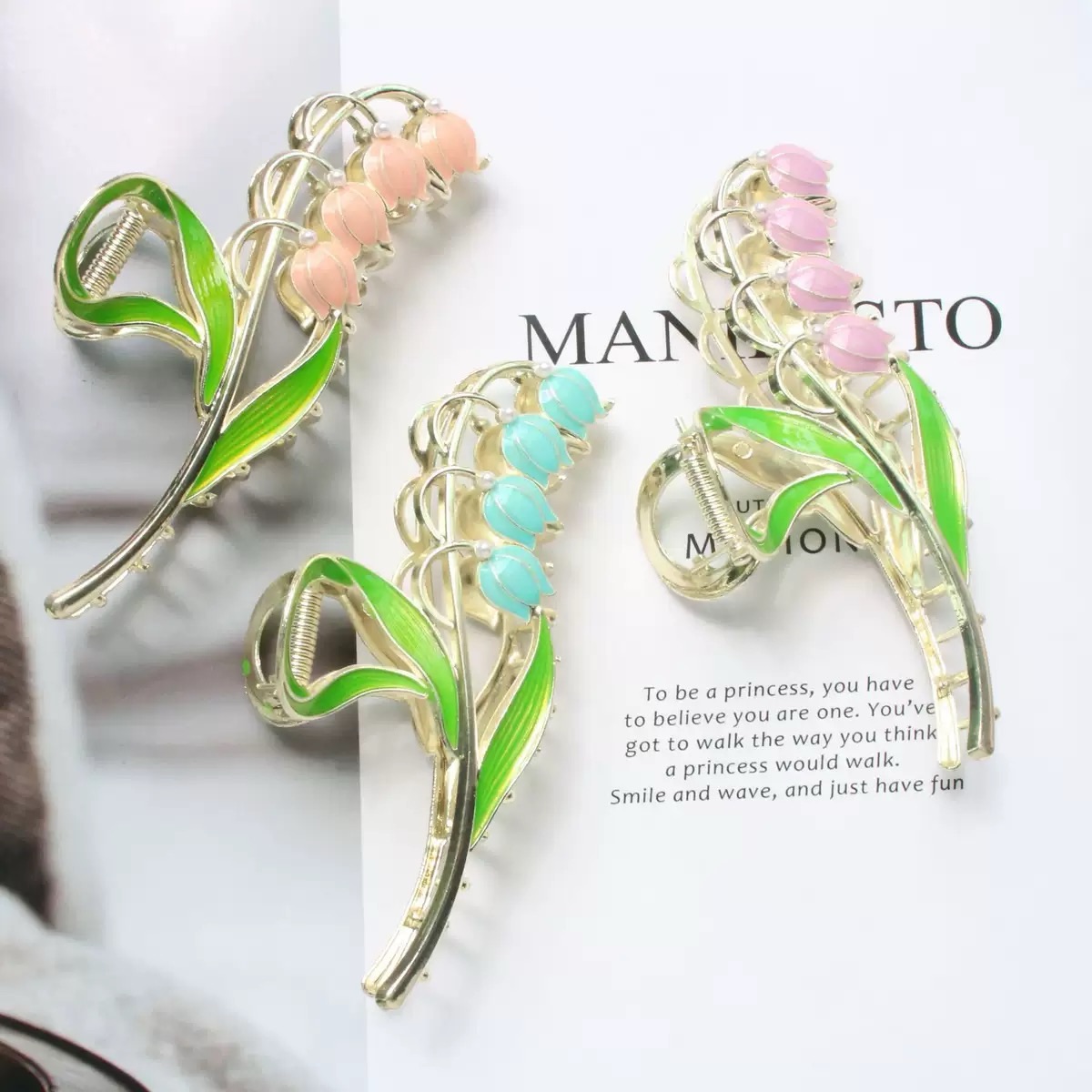 Elegante clip de metal con for - Hi Tech Accessories reseña y precio