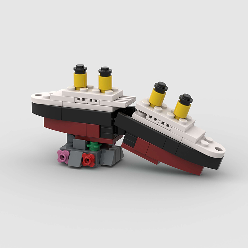 Mini RMS Titanic Sank Ship mod - Tech Diving Accessories reseña y precio