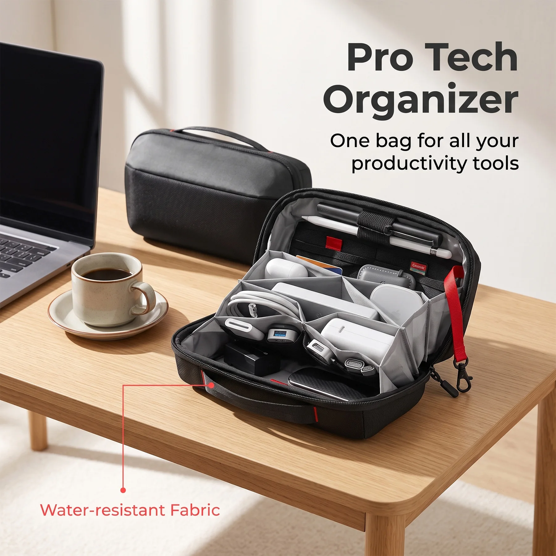Estuche Organizador de Accesor - Tech Accessories Shop reseña y precio