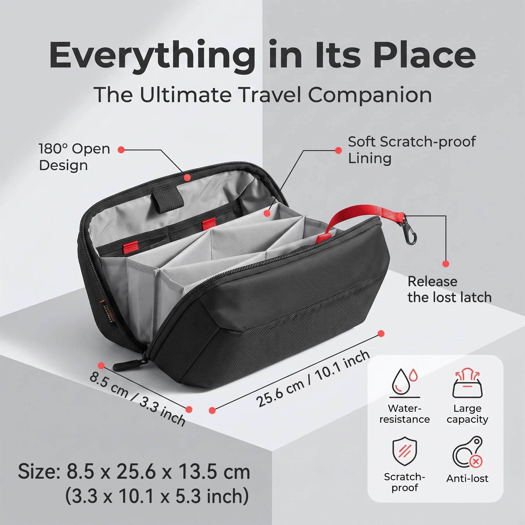 Estuche Organizador de Accesor - Tech Accessories Shop reseña y precio