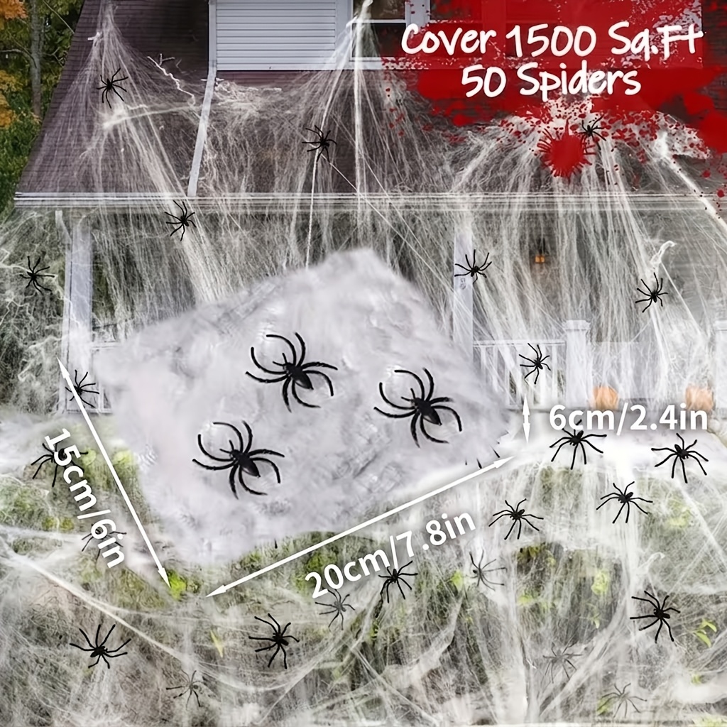 Decoración de Telaraña de Hall - Tech Queen reseña y precio